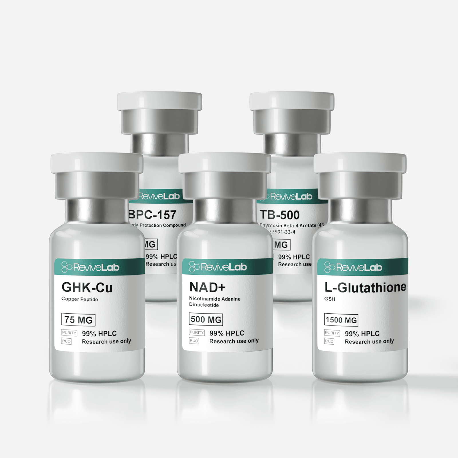 BPC-157 TB-500 GHK-Cu NAD⁺ Glutathione stack Regenerative peptide combo BPC-157 TB-500 GHK-Cu NAD⁺ Multi-pathway anti-aging peptide stack NAD⁺ Glutathione BPC-157 TB-500 Tissue repair & longevity peptide blend Canada BPC-157 TB-500 GHK-Cu NAD⁺ Glutathione Cellular energy, antioxidant and repair peptide stack for research