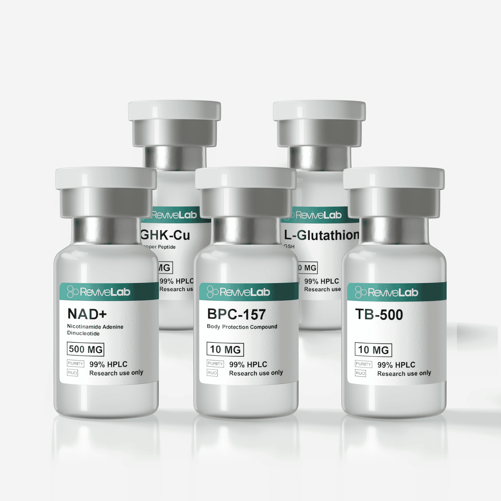 GHK-Cu Glutathione NAD⁺ BPC-157 TB-500 stack Regenerative peptide combo GHK-Cu BPC-157 TB-500 NAD⁺ Longevity & tissue-repair peptide stack Glutathione NAD⁺ BPC-157 Metabolic recovery peptide stack NAD⁺ Glutathione TB-500 BPC-157 Research peptide multi-pathway stack Canada GHK-Cu NAD⁺ BPC-157