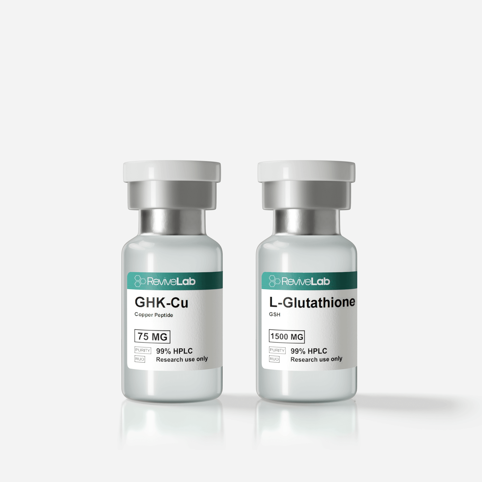 GHK-Cu Glutathione stack GHK-Cu Glutathione anti-aging peptide combo GHK-Cu antioxidant peptide Glutathione research Regenerative peptide duo GHK-Cu + Glutathione Canada Cellular repair peptide stack GHK-Cu Glutathione