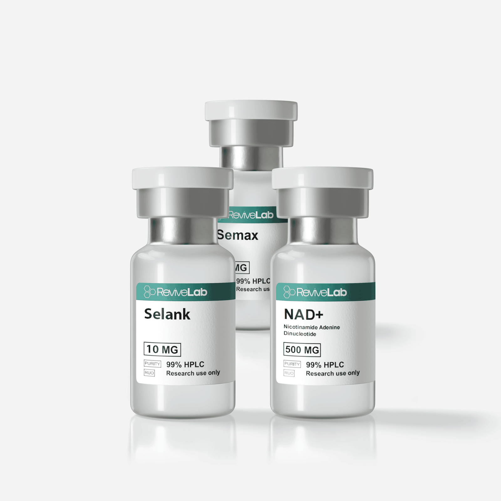 Semax Selank NAD⁺ stack Semax Selank cognitive peptide combo NAD⁺ longevity and nootropic research stack Brain-support peptide duo Semax Selank Canada High-purity research peptide stack NAD⁺ Semax