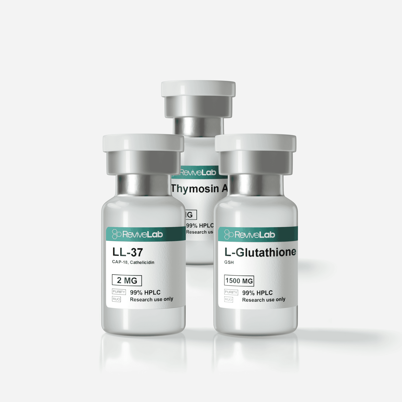 Thymosin Alpha-1 LL-37 Glutathione stack Immune-modulatory peptide combo Thymosin Alpha-1 LL-37 Glutathione antioxidant research peptide duo LL-37 immune peptide regeneration stack Canada High-purity research peptide immune & repair stack